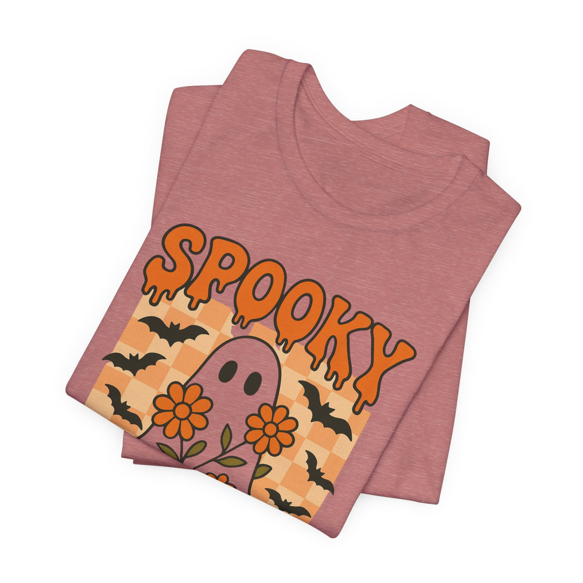 Gruselige Mama, grooviger Vintage-Geist, Halloween, gruselige Mutter