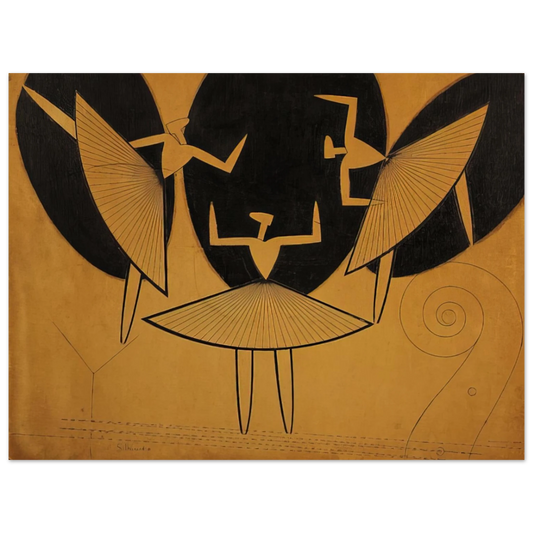 Man Ray - SILHOUETTE  75x100 cm / 30x40inches Fine Art Poster