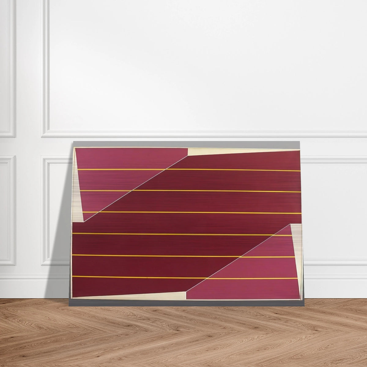 Line Rotation - 1964 - Larry Zox Brushed Aluminum Print - 70x100 cm / 28x40 inches | Larry Zox Aluminum Print | Larry Zox Prints