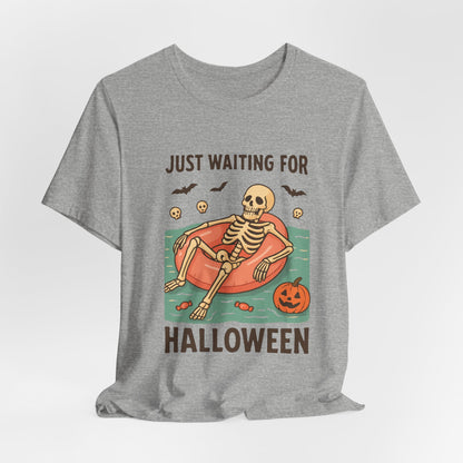 Gruseliges Sommerskelett wartet nur noch auf Halloween