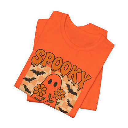 Gruselige Mama, grooviger Vintage-Geist, Halloween, gruselige Mutter
