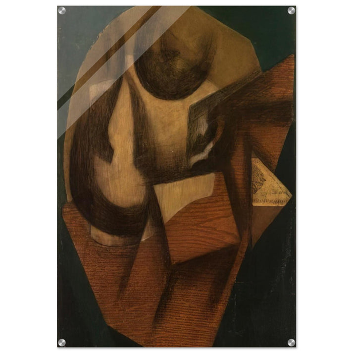 THE GLASS 1914 - Juan Gris Acrylic Print - 70x100 cm / 28x40″ inches