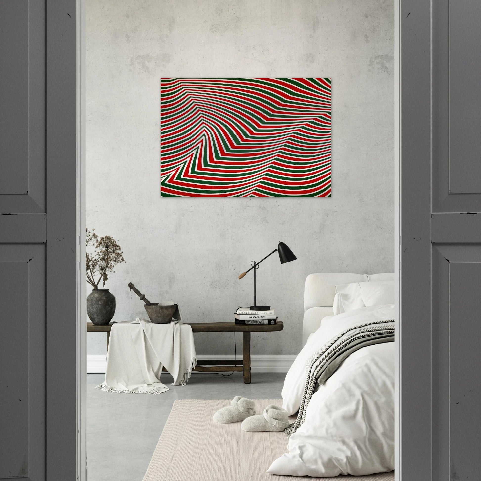 Swirling Retina - Marcel Barbeau Brushed Aluminum Print - 70x100 cm / 28x40 inches | Marcel Barbeau Aluminum Print | Marcel Barbeau Prints