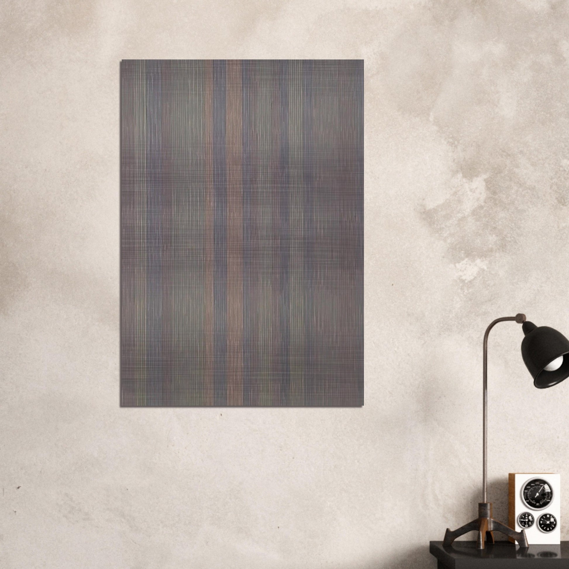 Pocahontas - 1978 - Gene Davis Brushed Aluminum Print - 70x100 cm / 28x40 inches | Gene Davis Aluminum Print | Gene Davis Prints