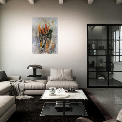 CLOCK - Philip Guston Brushed Aluminum Print - 70x100 cm / 28x40 inches | Philip Guston Aluminum Print | Philip Guston Prints