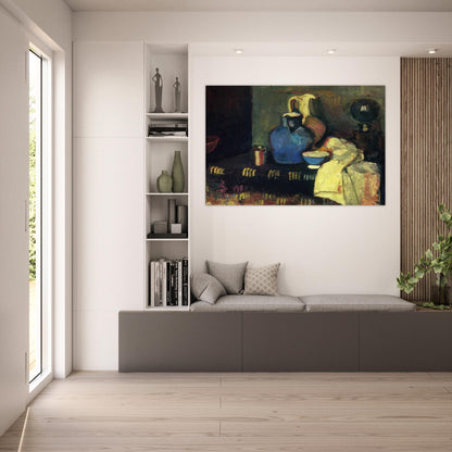 BLUE PITCHER - Henri Matisse Art Prints - 100x150 cm / 40x60″ inches | Henri Matisse Poster | Henri Matisse Prints