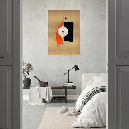Untitled - 1962 - Carmelo Arden Quin Brushed Aluminum Print - 70x100 cm / 28x40 inches | Carmelo Arden Quin Aluminum Print | Carmelo Arden Quin Prints