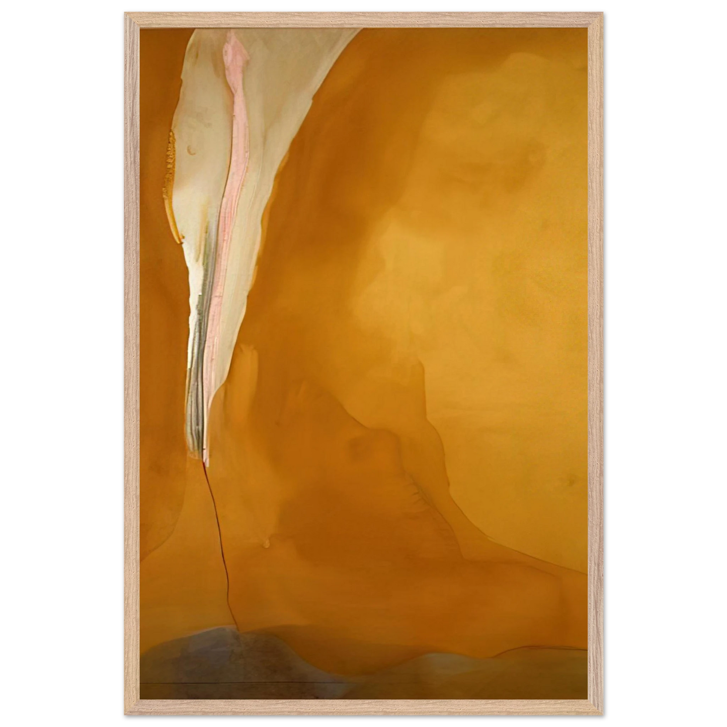 Helen Frankenthaler - Coral Wedge - 1972 Wall art - A3 (29.7 x 42  cm) - Fine Art Poster-canvas - -