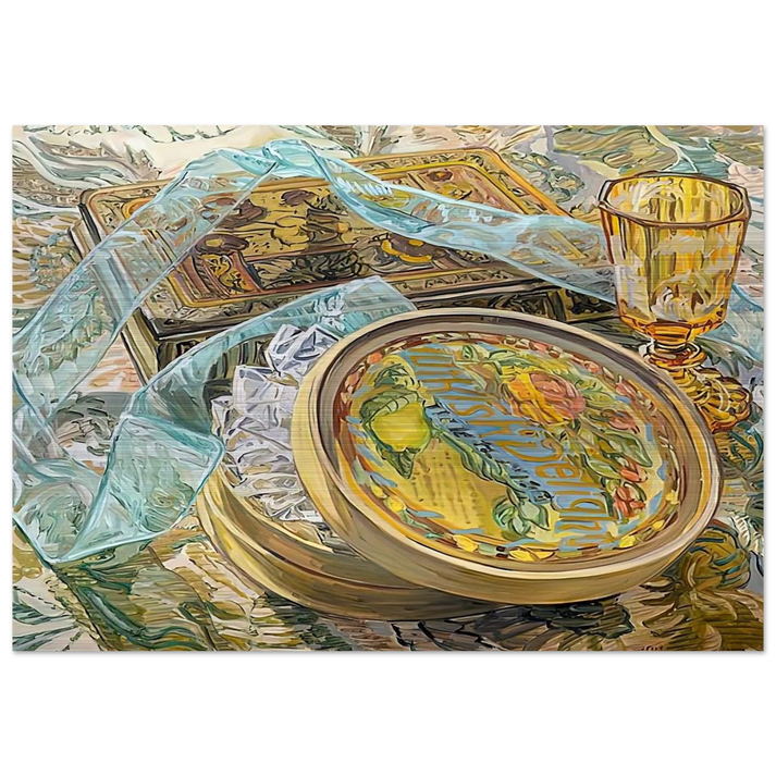 TURKISH DELIGHT 2003 - Janet Fish Brushed Aluminum Print - 70x100 cm / 28x40 inches | Janet Fish Aluminum Print | Janet Fish Prints