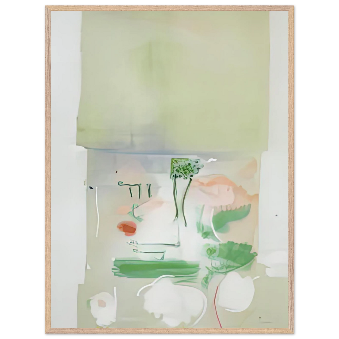 Helen Frankenthaler - Faerie Tale, 1988- Wall Art - 30x40 cm / 12x16 inches - Fine Art Poster-canvas - -