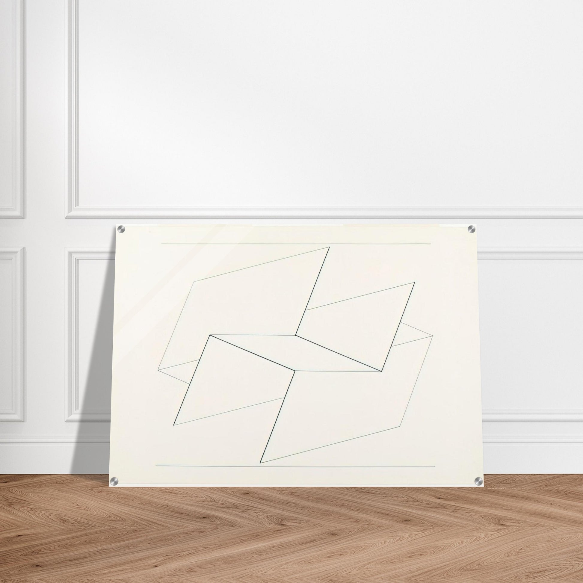 STRUCTURAL CONSTELLATION VI 1960 - Josef Albers Acrylic Print - 70x100 cm / 28x40″ inches
