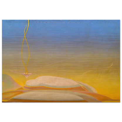 Translation - Precisionism - Agnes Lawrence Pelton Brushed Aluminum Print - 70x100 cm / 28x40 inches | Agnes Lawrence Pelton Aluminum Print | Agnes Lawrence Pelton Prints
