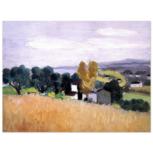 Henri Matisse - AUTUMN IN CAGNES 1918  75x100 cm / 30x40inches Fine Art Poster