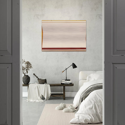 White 7 - 1963 - Larry Zox Brushed Aluminum Print - 70x100 cm / 28x40 inches | Larry Zox Aluminum Print | Larry Zox Prints