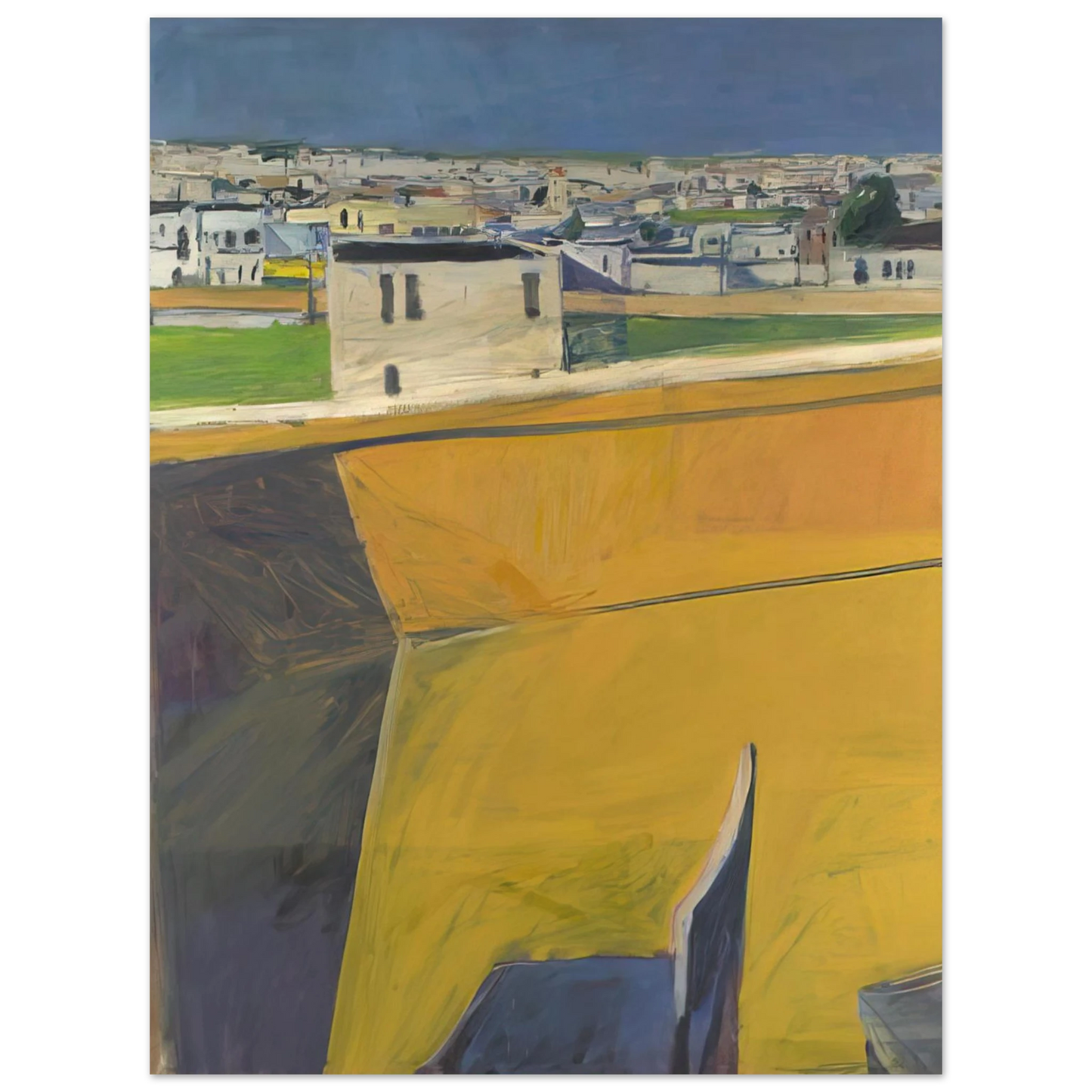 Richard Diebenkorn - Yellow Porch  75x100 cm / 30x40inches Fine Art Poster
