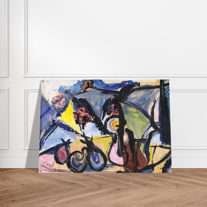 Abstract Still Life - 1950 - Walasse Ting Acrylic Print - 70x100 cm / 28x40″ inches