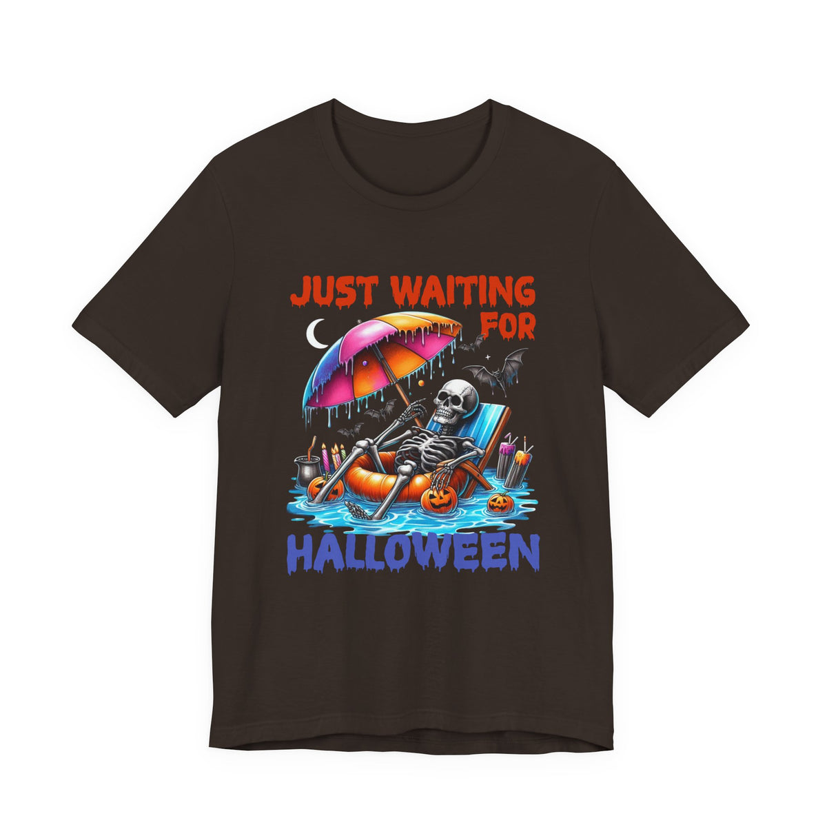 Gruseliges Sommerskelett wartet nur noch auf Halloween