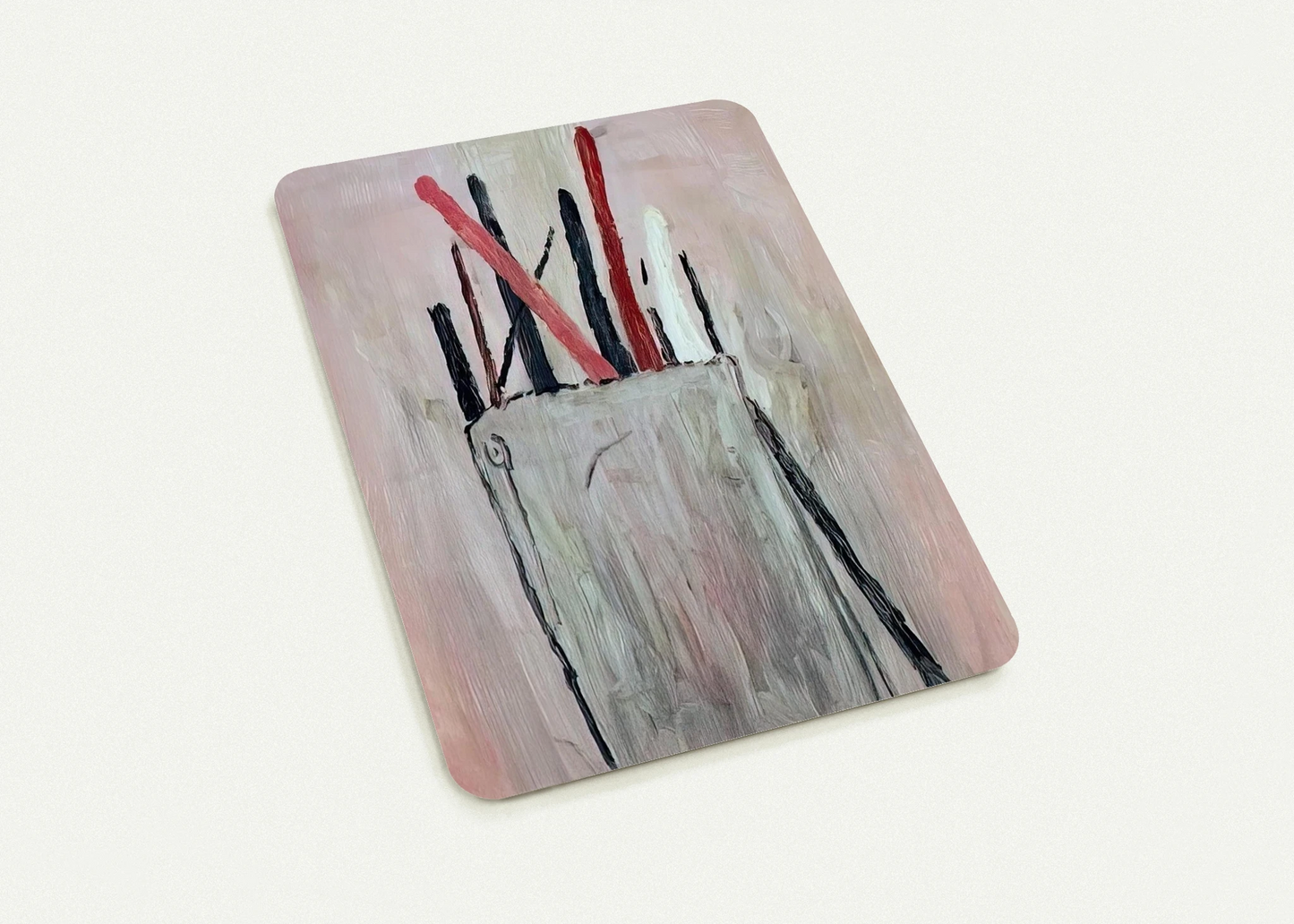 BRUSHES 1969 By Philip Guston Pack of 10 Post Cards | Philip Guston Post Cards | A6 (10.5 x 14.8 cm) - 4.1 x 5.8 inches