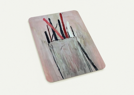 BRUSHES 1969 By Philip Guston Pack of 10 Post Cards | Philip Guston Post Cards | A6 (10.5 x 14.8 cm) - 4.1 x 5.8 inches