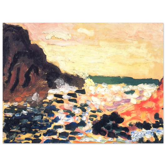 Henri Matisse - SEASCAPE 1906  75x100 cm / 30x40inches Fine Art Poster