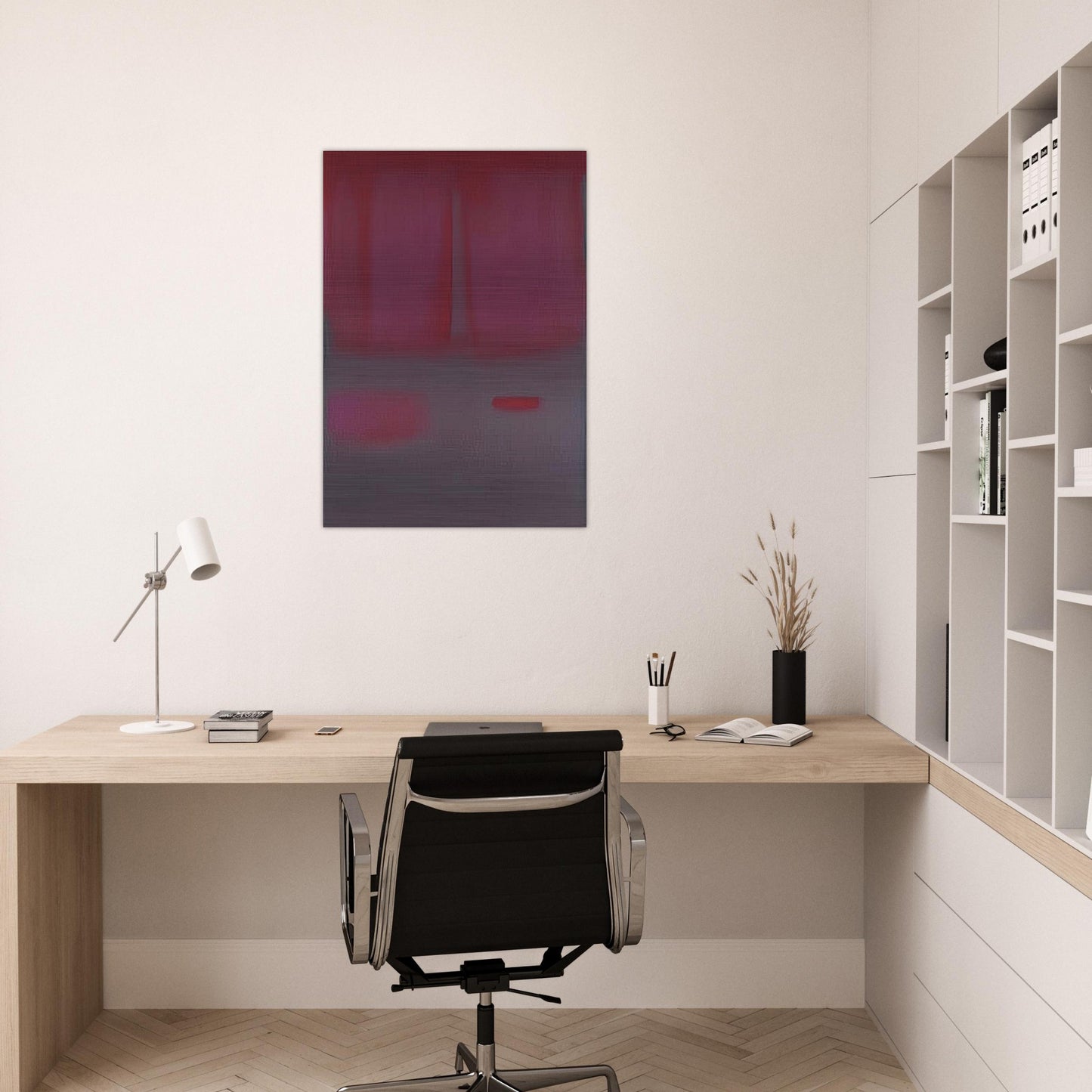 SILVER LIGHT 1975 - Esteban Vicente Brushed Aluminum Print - 70x100 cm / 28x40 inches | Esteban Vicente Aluminum Print | Esteban Vicente Prints