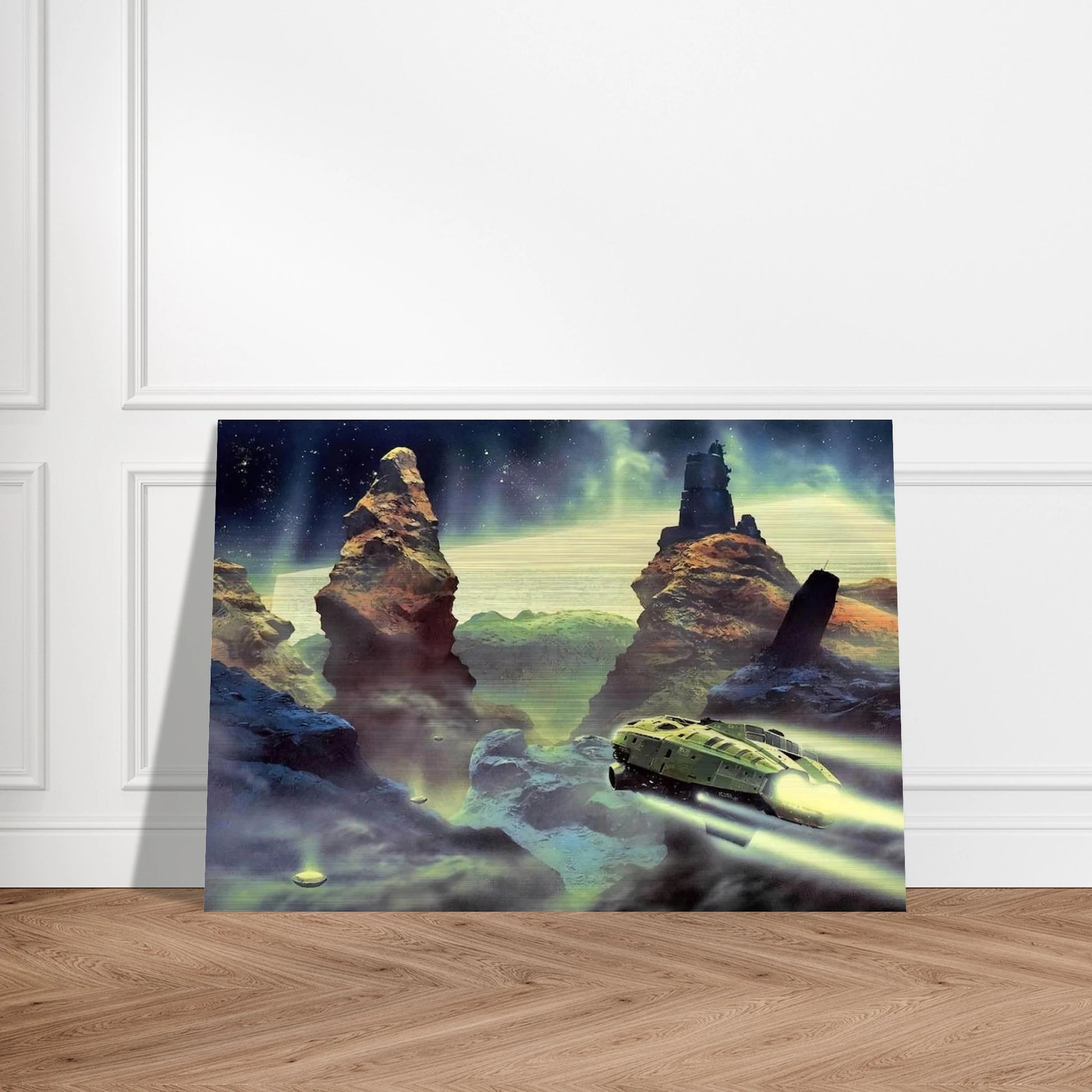 Chris Foss - Chris Foss Brushed Aluminum Print - 70x100 cm / 28x40 inches | Chris Foss Aluminum Print | Chris Foss Prints