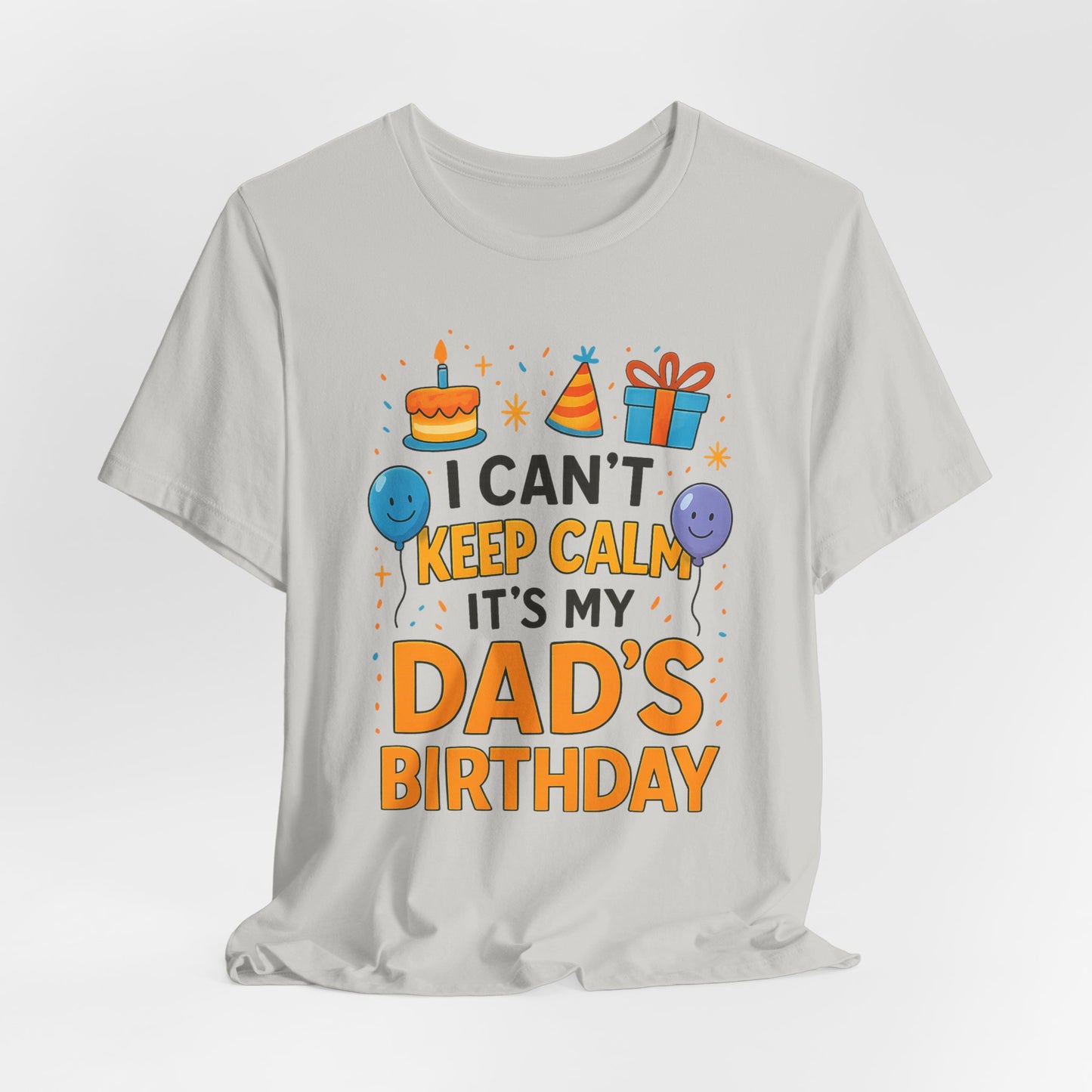 Geburtstagsgeschenk für Papa: Ich kann nicht ruhig bleiben, es ist Papas Geburtstag! Alles Gute zum Geburtstag, Papa!