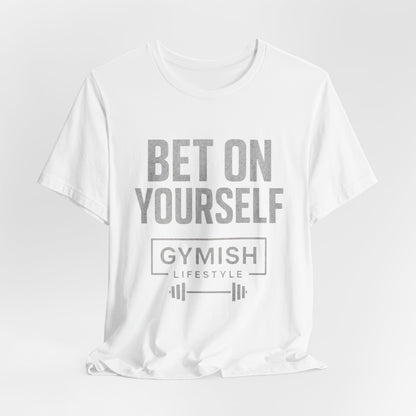 Fitness-Motivations-T-Shirt – Gymish Lifestyle: Setz dich selbst! Workout-Shirts für Männer