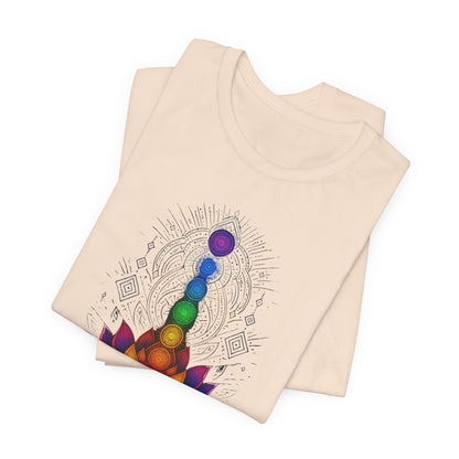 Chakra-Lotusblume, spiritueller Yoga-Liebhaber
