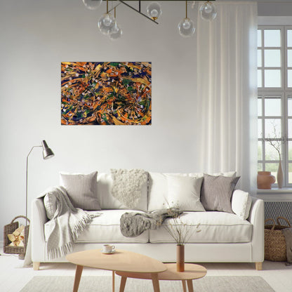 Wheels of Fortune - 1995 - Arman Brushed Aluminum Print - 70x100 cm / 28x40 inches | Arman Aluminum Print | Arman Prints