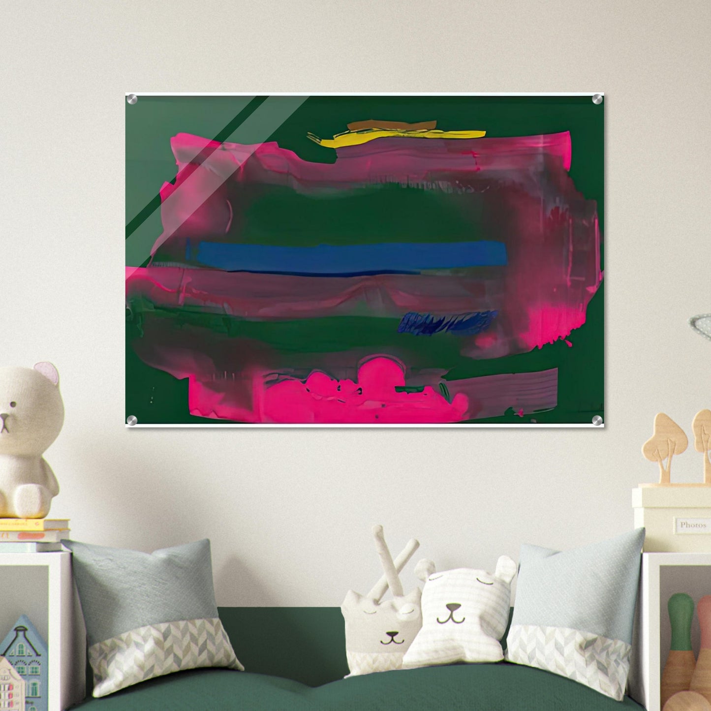 Reef, 1991- - Helen Frankenthaler Acrylic Print - 70x100 cm / 28x40″ inches