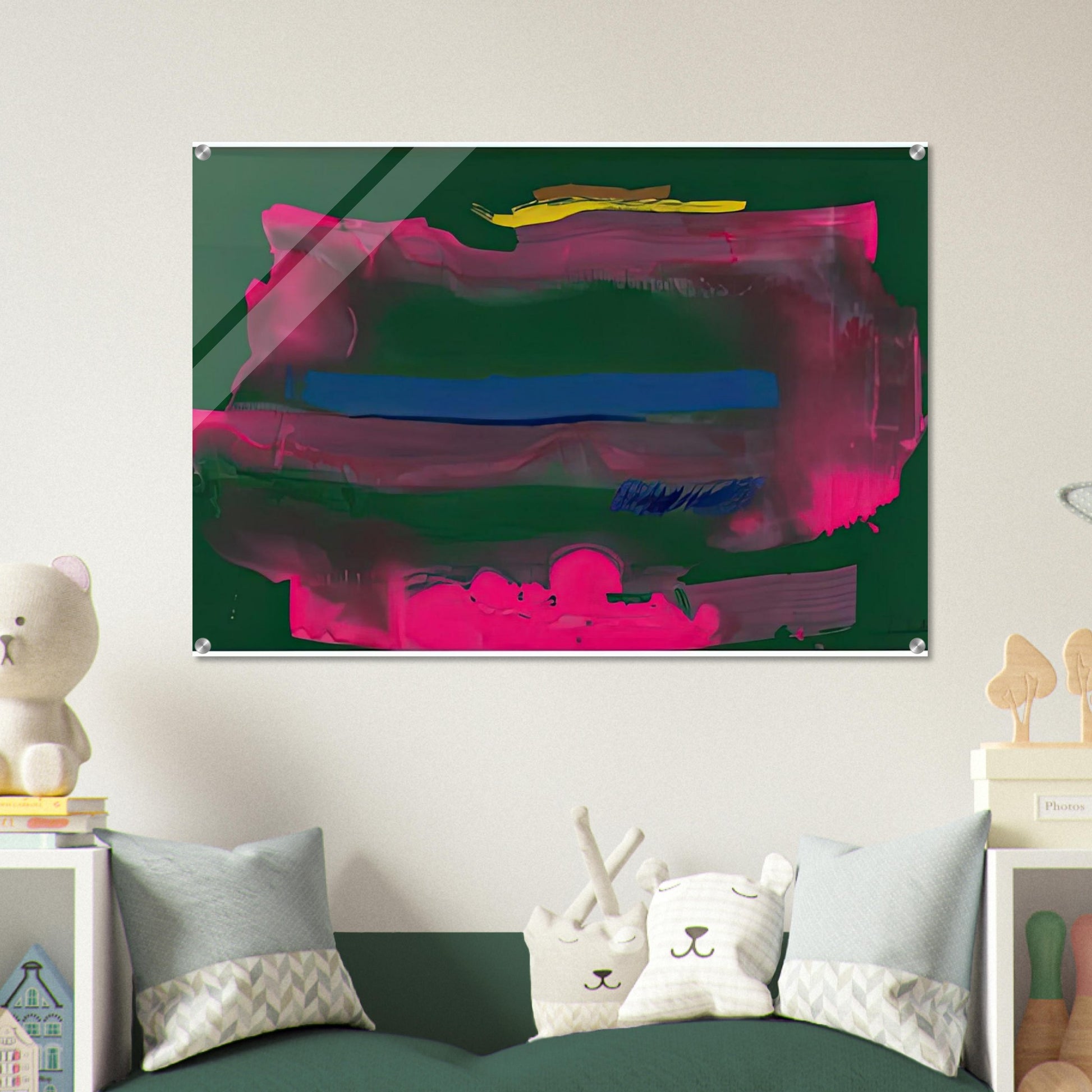 Reef, 1991- - Helen Frankenthaler Acrylic Print - 70x100 cm / 28x40″ inches