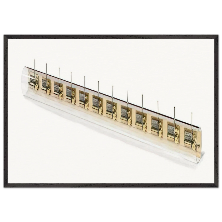 Extended Lullaby - Neo-Dada - John Cage 70x100 cm / 28x40 inches Framed Art Print – Black Wooden Frame