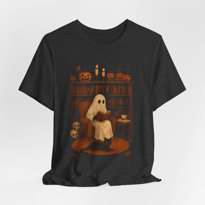Vintage-Geisterbibliothek für Bücherliebhaber – Gruselig und stimmungsvoll für Halloween