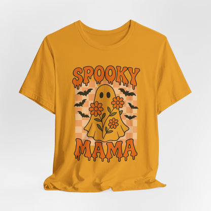 Gruselige Mama, grooviger Vintage-Geist, Halloween, gruselige Mutter