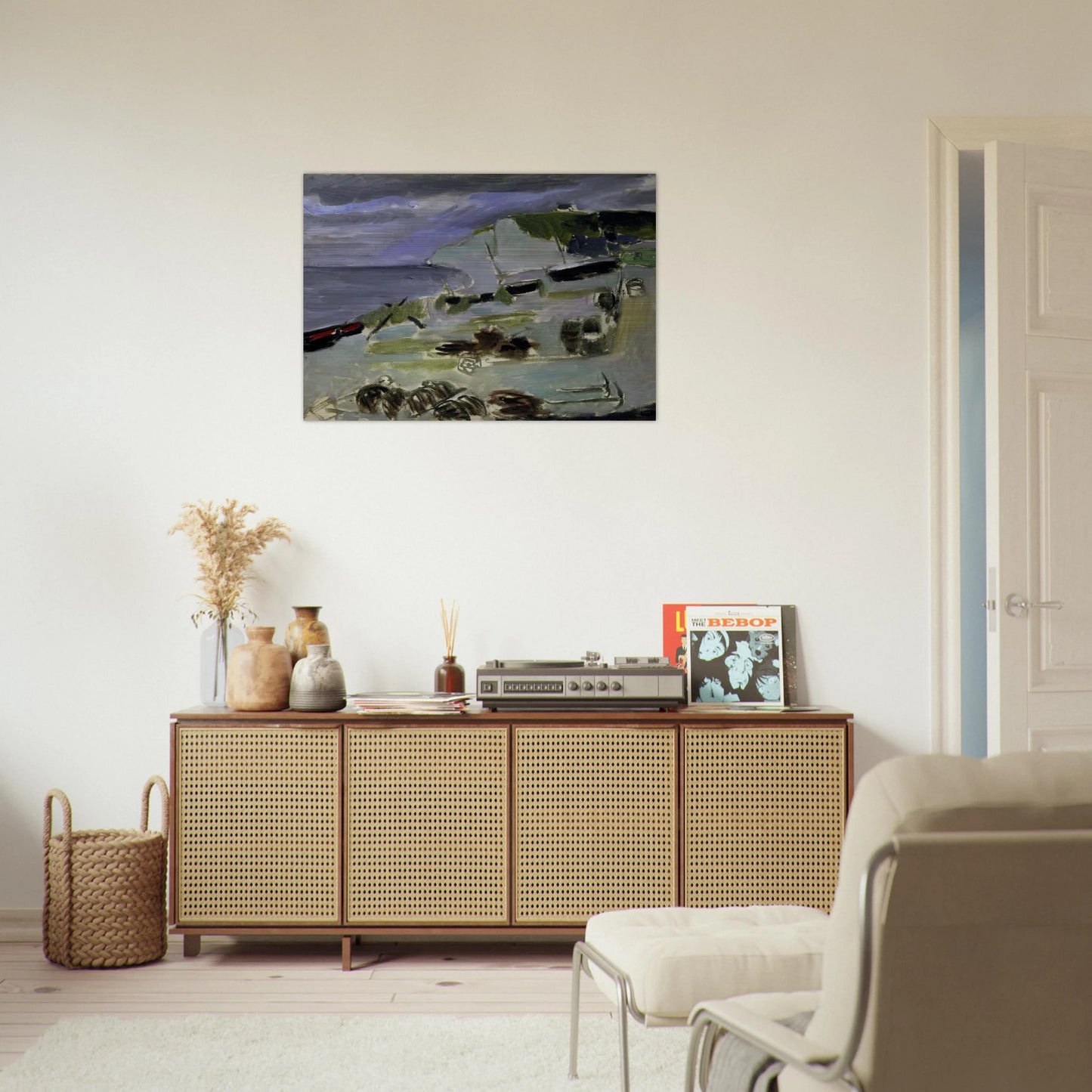 BOATS ON THE BEACH ETRETAT 1920 - Henri Matisse Brushed Aluminum Print - 70x100 cm / 28x40 inches | Henri Matisse Aluminum Print | Henri Matisse Prints