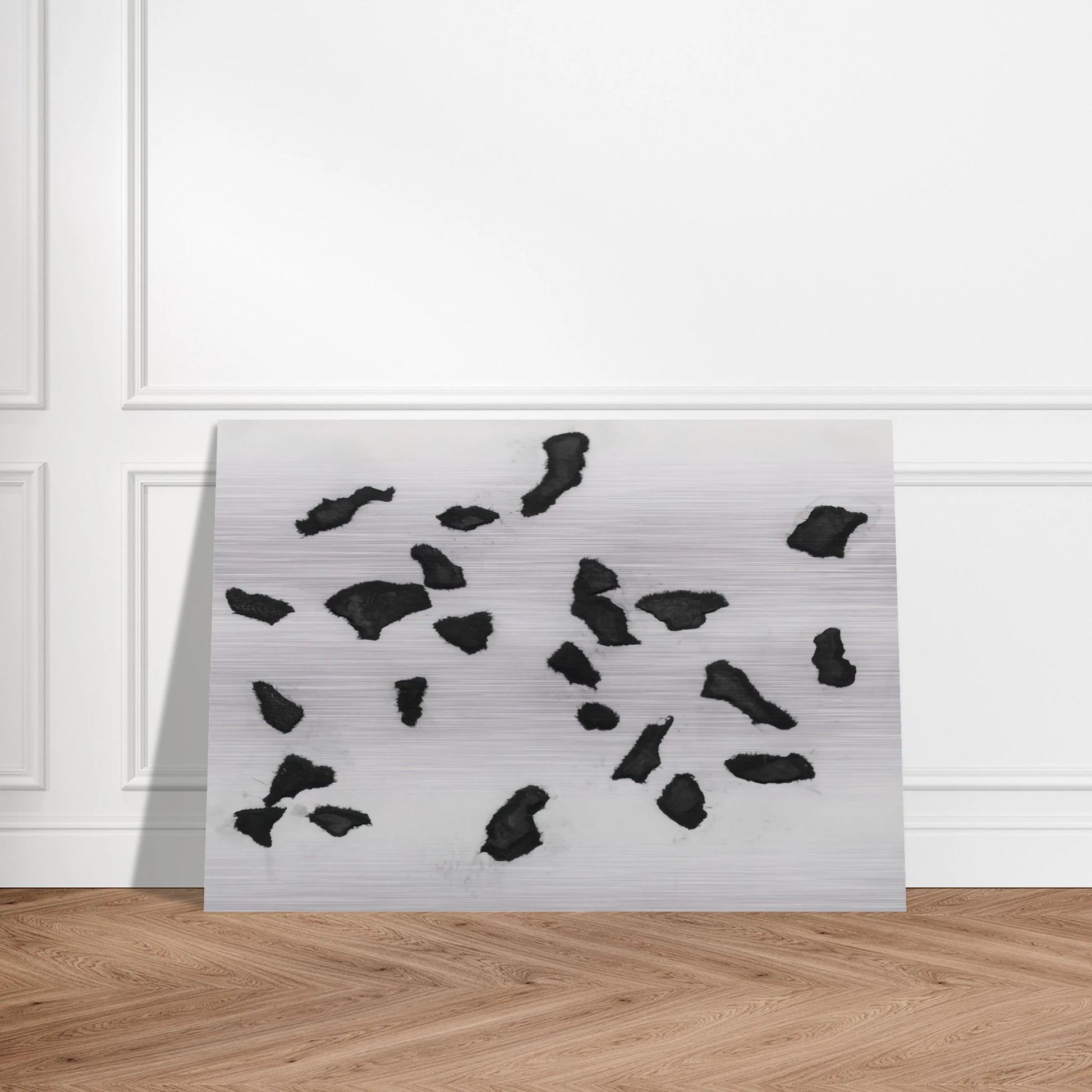 According to the Laws of Chance - Jean Arp Brushed Aluminum Print - 70x100 cm / 28x40 inches | Jean Arp Aluminum Print | Jean Arp Prints