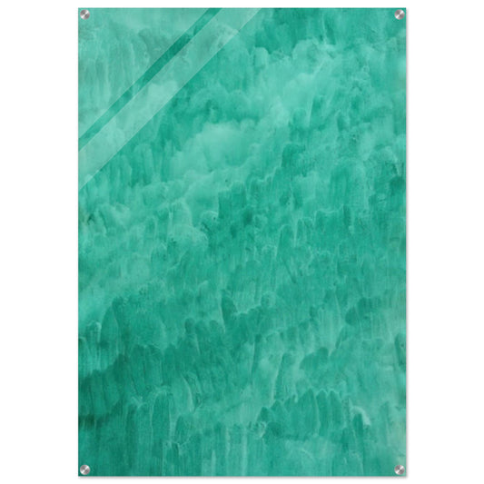 Viridian - Marcia Hafif Acrylic Print - 70x100 cm / 28x40″ inches | Marcia Hafif Wall Art | Marcia Hafif Prints