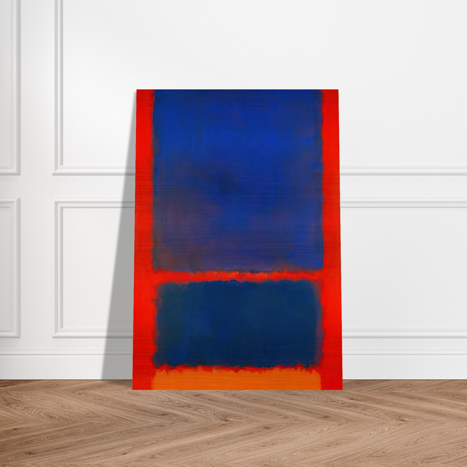 Blue, Orange, Red - 1961 - Mark Rothko Brushed Aluminum Print - 70x100 cm / 28x40 inches | Mark Rothko Aluminum Print | Mark Rothko Prints