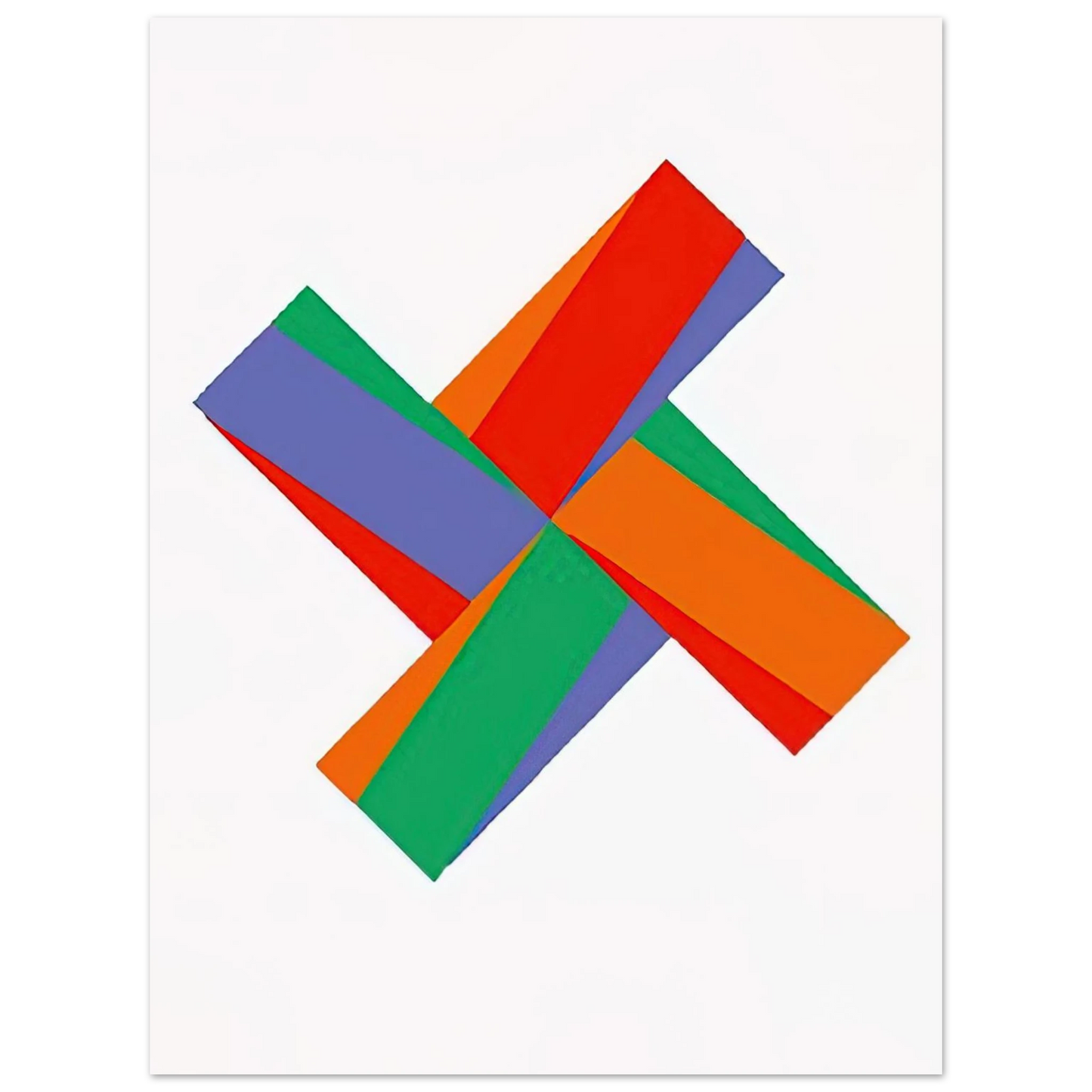 Max Bill - Aus Portfolio Kinderstern - 1989  75x100 cm / 30x40inches Fine Art Poster