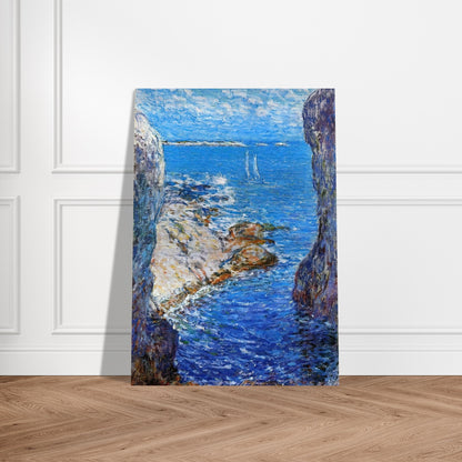An Isles of Shoals Day - Childe Hassam Brushed Aluminum Print - 70x100 cm / 28x40 inches | Childe Hassam Aluminum Print | Childe Hassam Prints