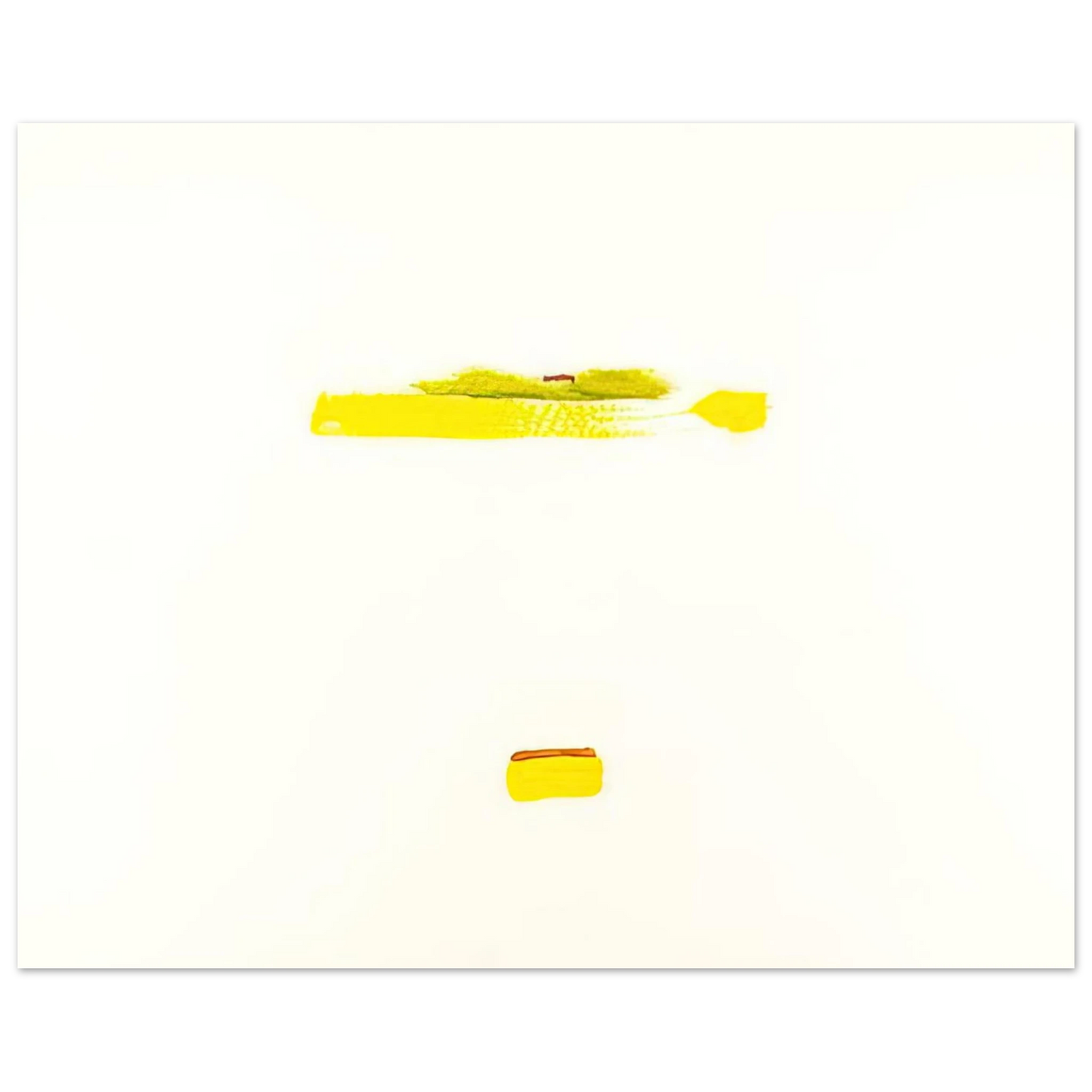 Helen Frankenthaler - New York III - 1972 Wall art - 40x50 cm / 16x20 inches - Premium Wooden Framed Poster With Fine Art Paper-canvas - Black frame