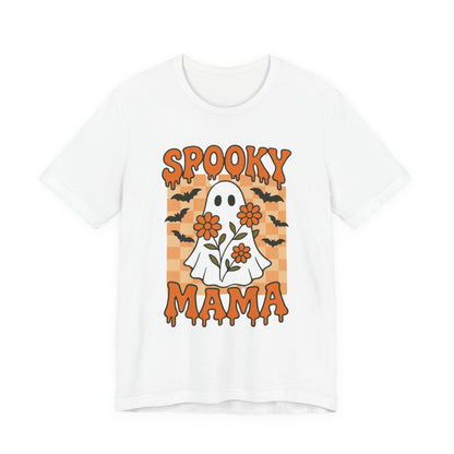 Gruselige Mama, grooviger Vintage-Geist, Halloween, gruselige Mutter
