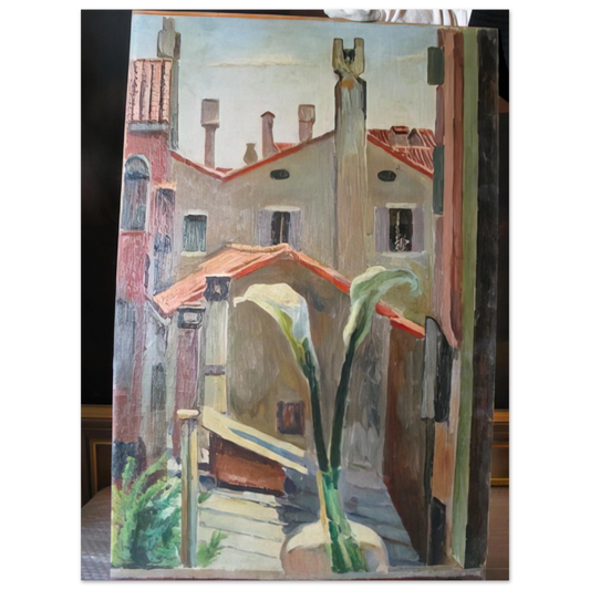 Vanessa Bell - ROOFS  75x100 cm / 30x40inches Fine Art Poster