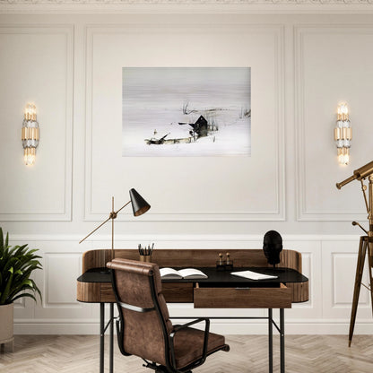 THE CORNER - Andrew Wyeth Brushed Aluminum Print - 70x100 cm / 28x40 inches | Andrew Wyeth Aluminum Print | Andrew Wyeth Prints