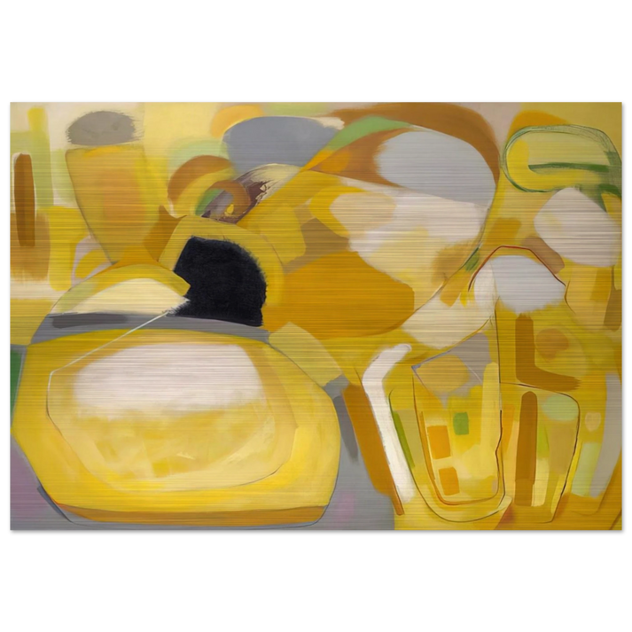 Desert Landscape - 1951 - John Ferren Brushed Aluminum Print - 70x100 cm / 28x40 inches | John Ferren Aluminum Print | John Ferren Prints