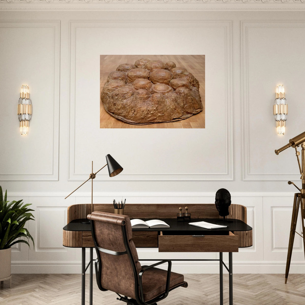 AVENZA 1969 - Louise Bourgeois Brushed Aluminum Print - 70x100 cm / 28x40 inches | Louise Bourgeois Aluminum Print | Louise Bourgeois Prints