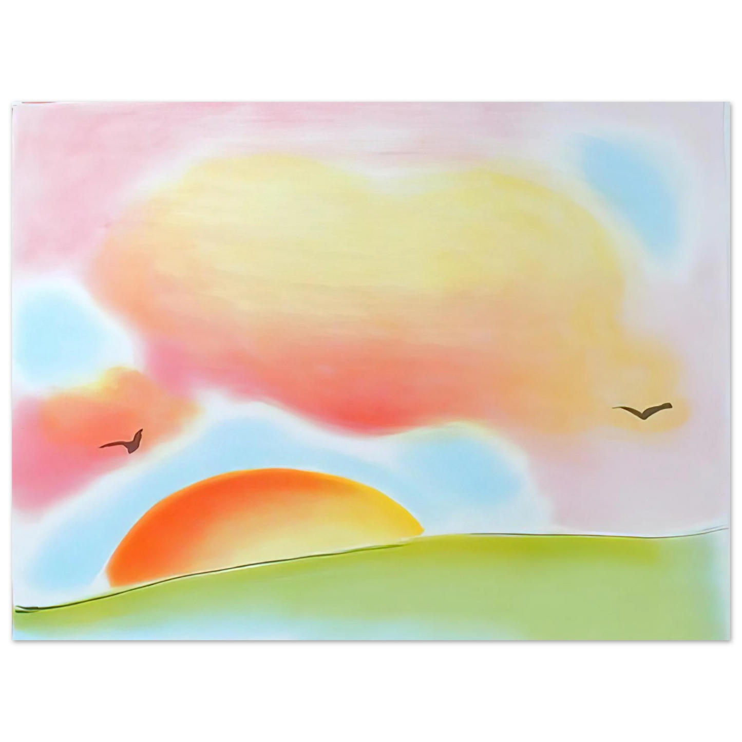 Peter Max - FREEDOM 1980  75x100 cm / 30x40inches Fine Art Poster