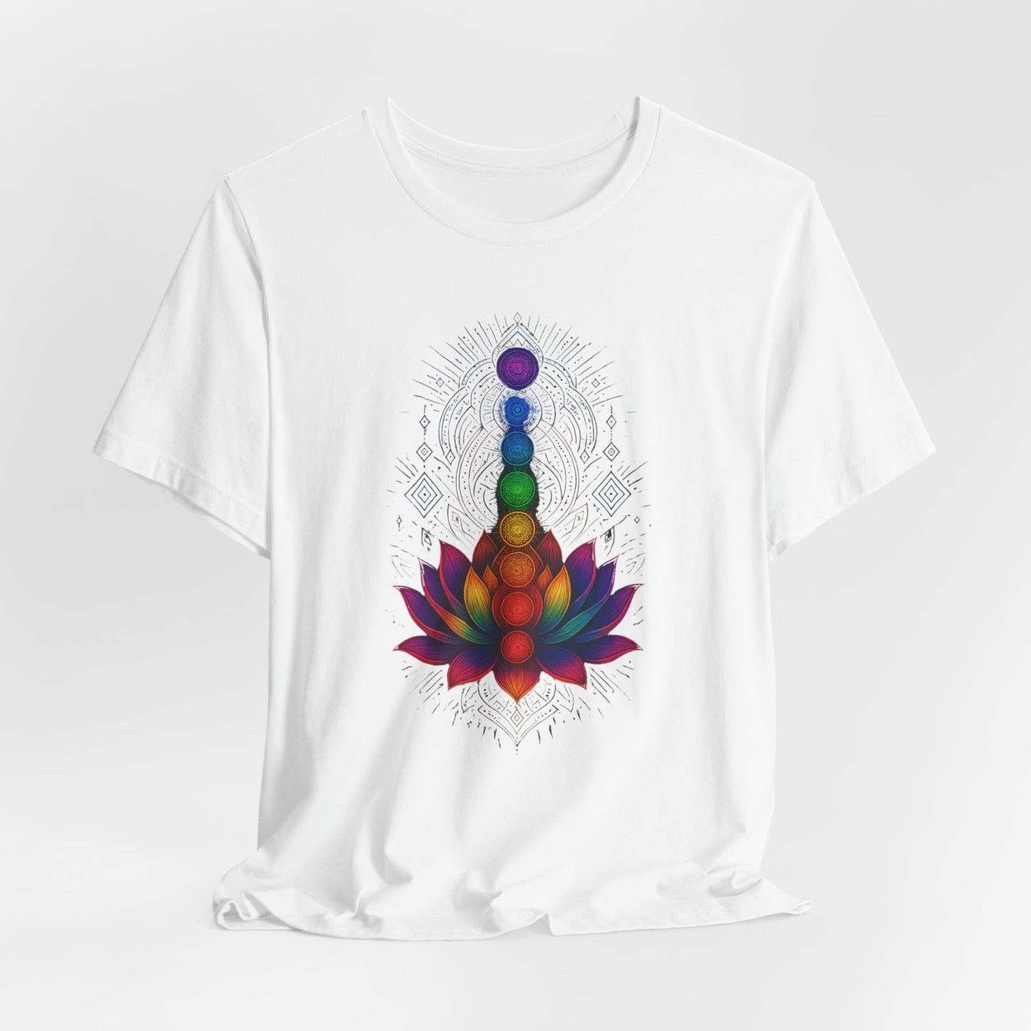 Chakra-Lotusblume, spiritueller Yoga-Liebhaber