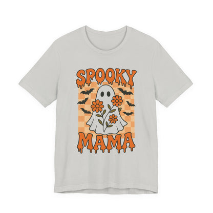 Gruselige Mama, grooviger Vintage-Geist, Halloween, gruselige Mutter